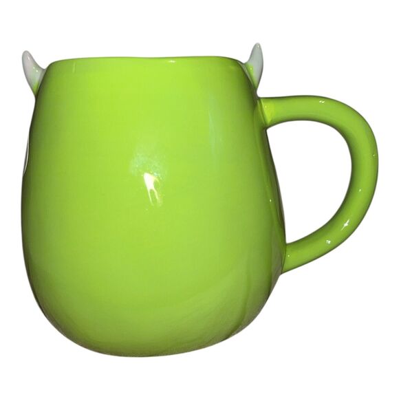 Disney Monsters Inc Mike Wazowski 20 Oz. Ceramic 3D Figural Green Mug NEW - Picture 2 of 4